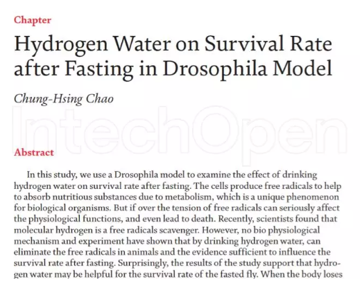 台湾学者发表氢水抗衰老新证据，谈健康人是否用氢气