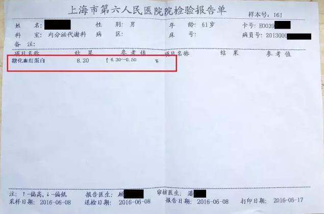 我吸氢改善糖尿病的病例